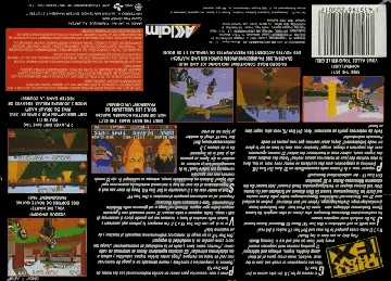 Dirt Trax FX (USA) box cover back